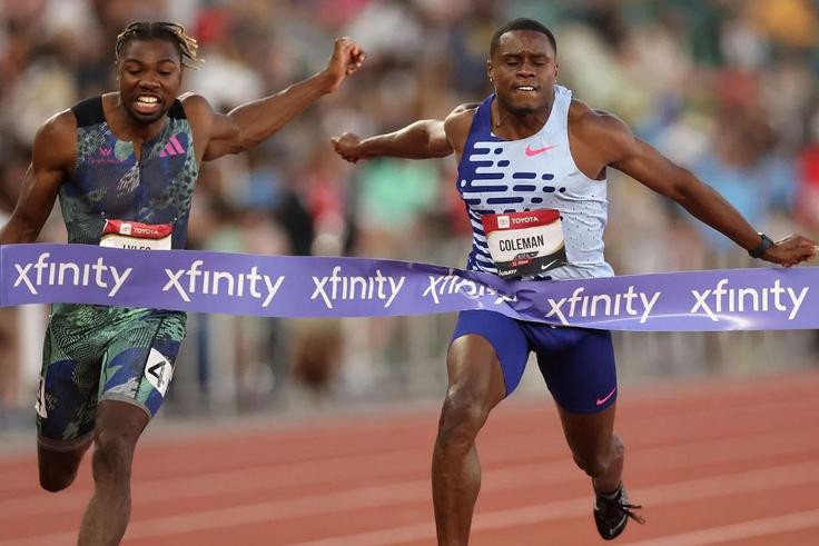 Noah Lyles fires warning to Chistian Coleman ahead of Saturday 60m final showdown at the USATF Indoor Championship