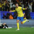 For non-penalty goals, Ronaldo overtakes Messi in scoring record as Al Nassr defeats Al Fateh.
