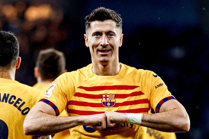 Robert Lewandowsk scored the winner in Celta Vigo vs Barcelona || image credit: X