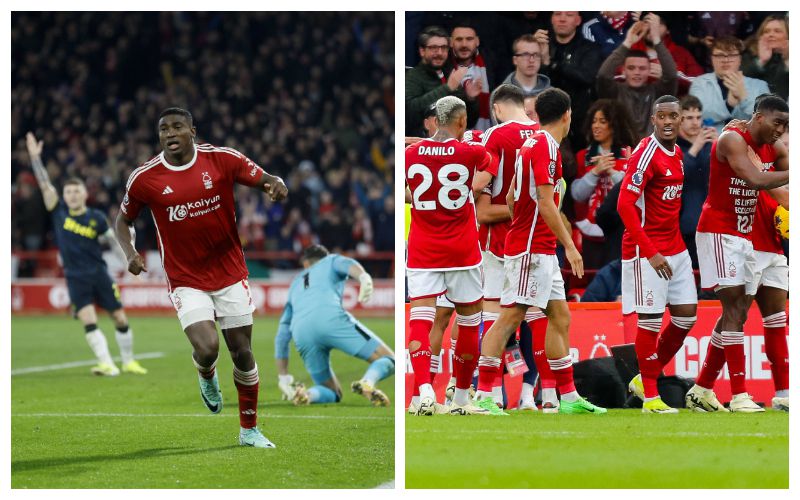 Taiwo Awoniyi scores for Nottingham Forest as they hand West Ham ...