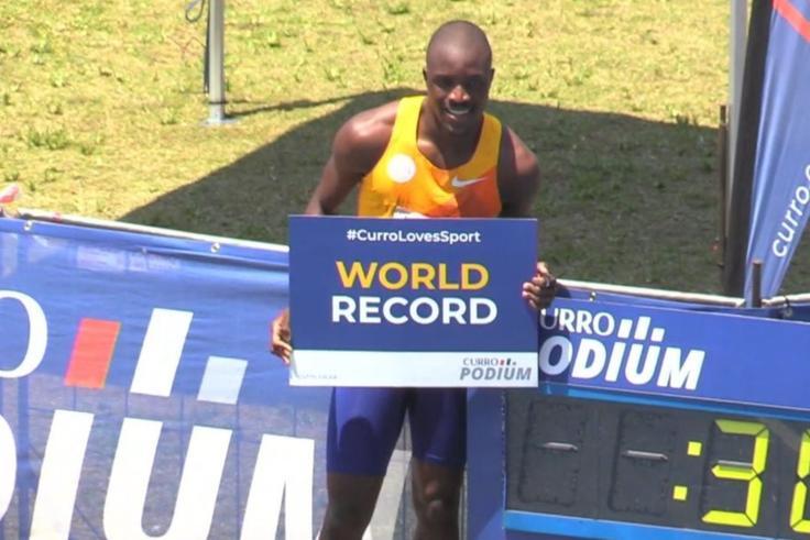 Letsile Tebogo runs faster than Michael Johnson & Usain Bolt to smash world record