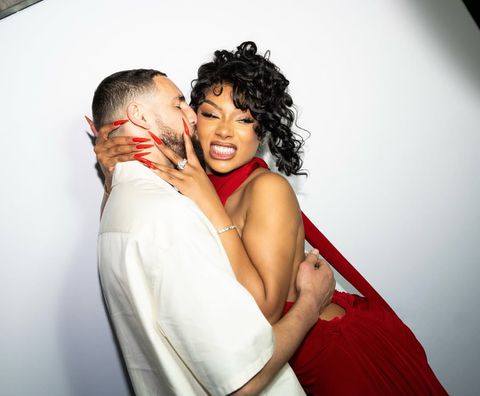 Megan Thee Stallion and Klay Thompson