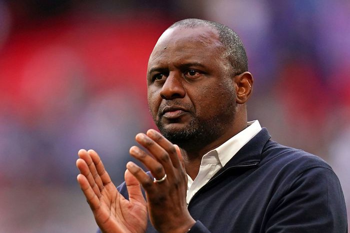 Patrick Vieira Crystal Palace Manager.