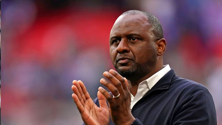 Patrick Vieira Crystal Palace Manager.