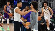 Jordan Nwora battles Giannis Antetokounmpo on return as Pacers shock Bucks
