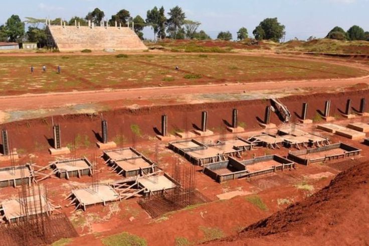 Kamariny Stadium in Elgeiyo-Marakwet County, Kenya.