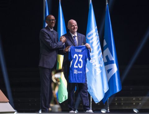 FIFA reserves have multiplied to shs. 15 trillion, Infantino reveals