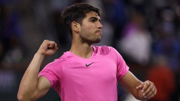 Carlos Alcaraz defeats Auger-Aliassiame to reach second consecutive Indian Wells semifinal