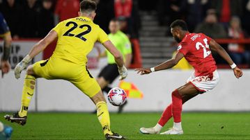 Emmanuel Dennis strike not enough as Forest fall to late defeat
