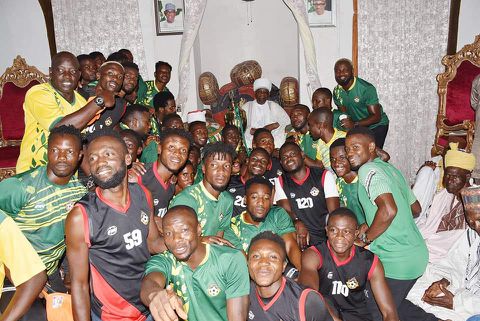 Afonja Warriors celebrate FA Cup win with royal visit to the Emir