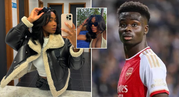 “I’m fasting for Lent NOT Ramadan” - Bukayo Saka’s Nigerian girlfriend reveals