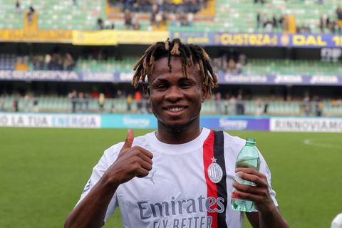 'I continue to work hard' - Chukwueze reacts to first Serie A goal for AC Milan