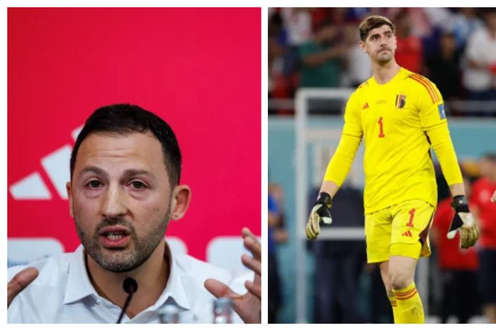 Thibaut Courtois criticises Belgium's manager