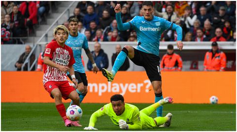 Tella's Leverkusen seal another victory as Super Eagles-eligible keeper ships 8th goal in 2 matches for Freiburg