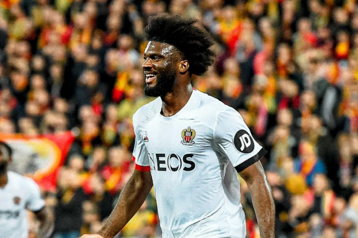 Terem Moffi scored a brace in Lens vs Nice || Image credit: imago