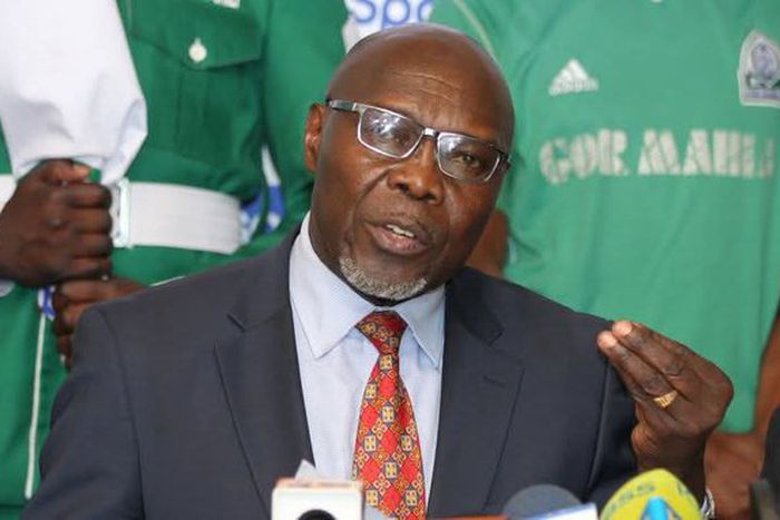 Gor Mahia election date revealed, Ambrose Rachier announces candidacy for 'second term' in office