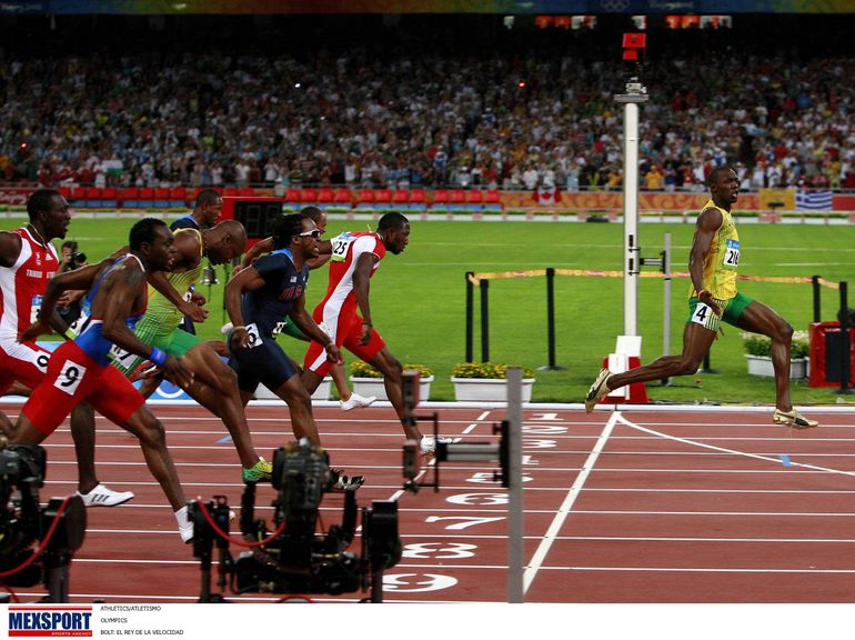 Usain Bolt 100m world record. Usain Bolt 200m world record. How fast was Usain Bolt in his prime. Usain Bolt vs world sprinters. Noah Lyles. Tyson Gay. Yohan Blake. Justin Gatlin. Christian Coleman. Fred Kerley. Kishane Thompson.
