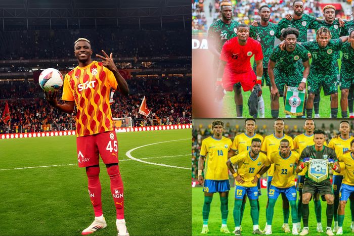 Osimhen leads by example, storms Super Eagles camp in Kigali with 5 players for the World Cup qualifier between Rwanda and Nigeria.