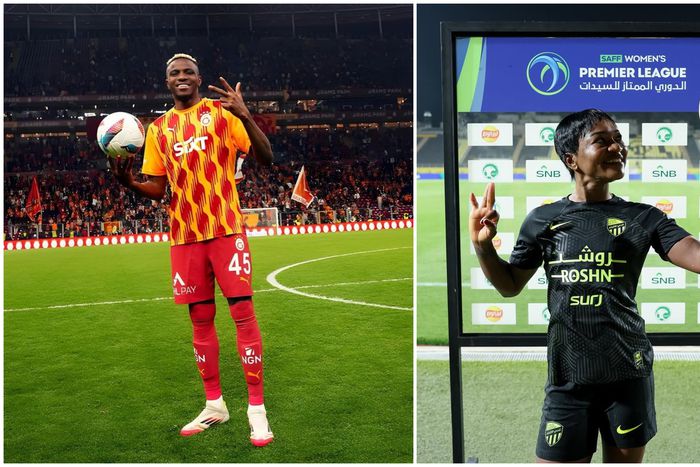 Victor Osimhen leads Naija Stars Abroad, with Francisca Ordega leading the Super Falcons.