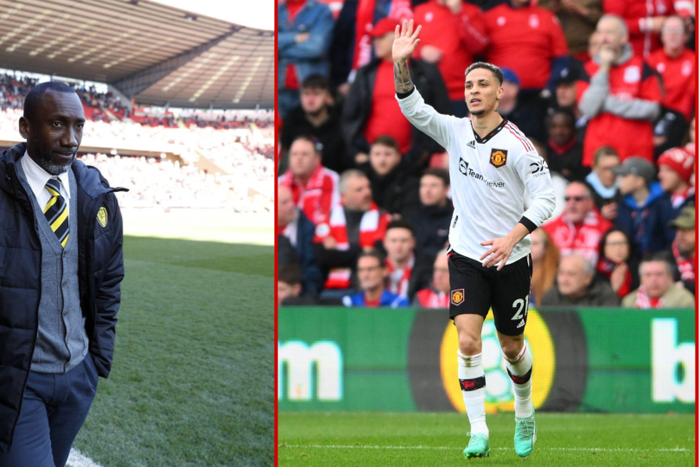 Jimmy Floyd hasselbaink talks about Anthony's performance against Nottingham Forest