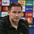 Chelsea interim manager Frank Lampard in a press conference.