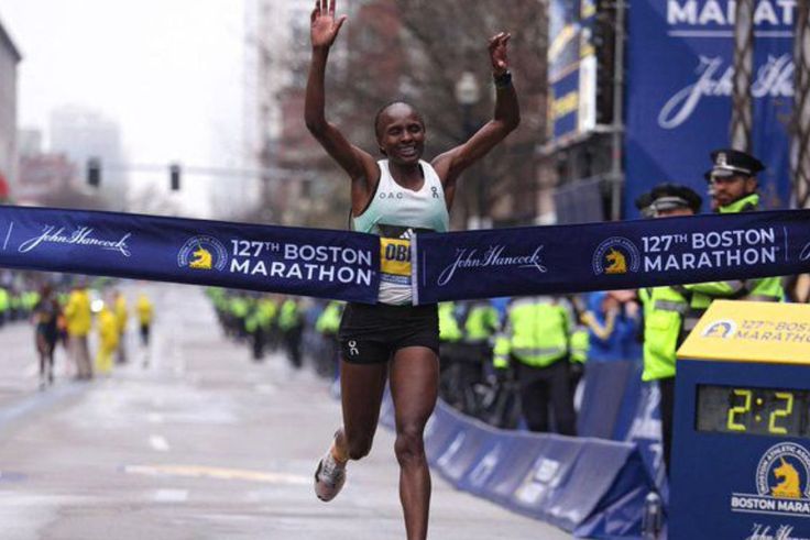 Hellen Obiri wins the 2023 Boston Marathon