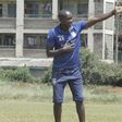Coach Kimani issuing instructions during training