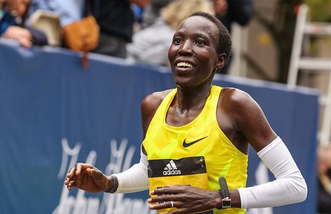 Evergreen Edna Kiplagat opens up on how she managed to seal a podium finish in Boston