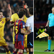 Robin Van Persie was controversially sent off in Barcelona vs Arsenal 2011 || Image credit: Imago