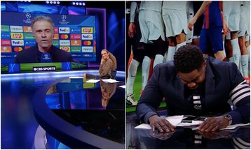 [VIDEO] Micah Richards apologises to Luis Enrique after PSG eliminate Barcelona