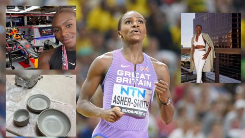 Britain’s greatest female sprinter reveals how she is loving her new life in America