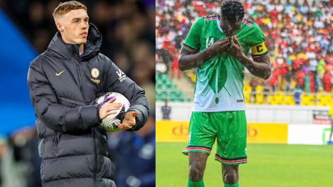 Cole Palmer learning from Michael Olunga? Chelsea star joins Harambee Stars captain in special club