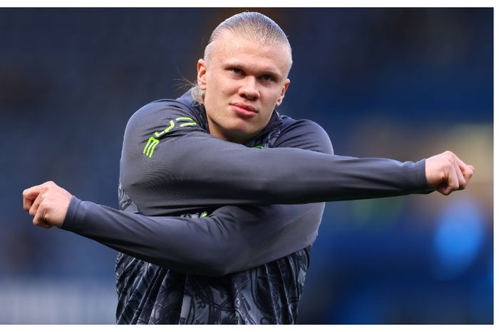 Haaland lays down marker for title decider