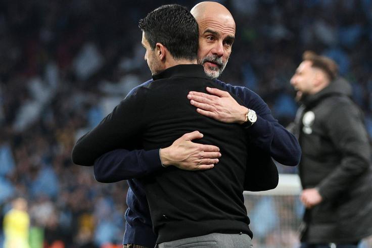I enjoy watching Arsenal — Guardiola defends Mikel Arteta's playstyle