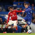Chelsea vs Manchester United in Premier League action
