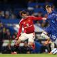Chelsea vs Manchester United in Premier League action