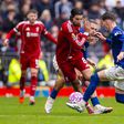 Everton vs Liverpool in Premier League action