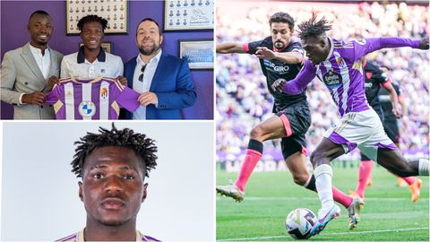 7 months after leaving Nigeria, Babatunde makes LaLiga debut for Real Valladolid