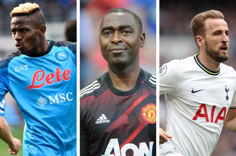 Andy Cole gives 2 reasons why Man Utd should sign Osimhen ahead of Kane