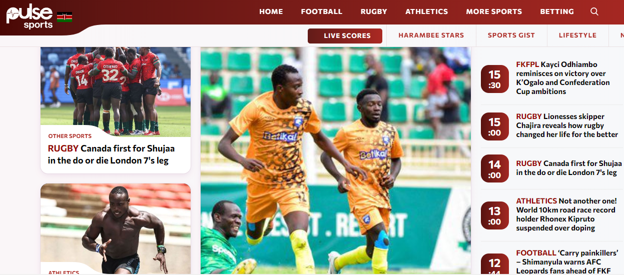 Introducing Pulse Sports Kenya - Pulse Sports Nigeria