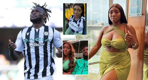 Super Eagles star and Nollywood actress Caroline Igben spark dating rumours