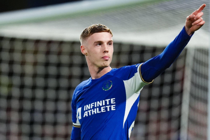 Chelsea midfielder Cole Palmer || Image credit: Imago