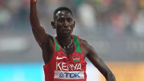Conseslus Kipruto confirms season opener after eight months of no competition