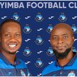 Finidi George (right) and his former assistant Yemi Olanrewaju during their time together at NPFL champions Enyimba.
