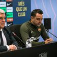 Barcelona president Joan Laporta sacked Xavi Hernandez || Image credit: Imago