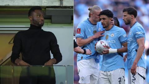 He never performs in big games — Mikel Obi berates Haaland for leaving penalty to Marmoush in FA Cup defeat