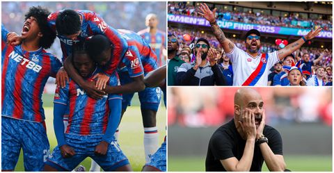 Man City vs Crystal Palace: Eze-inspired Eagles defeat Guardiola's men to lift FA Cup