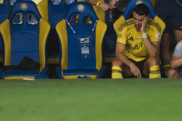 Ronaldo looking frustrated || Imago