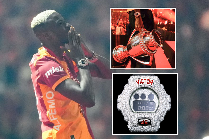 Inside Victor Osimhen’s reported $13,000 diamond G-Shock moment at Galatasaray title bash