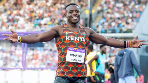 Omanyala tops 100m standings after five Diamond League Meetings